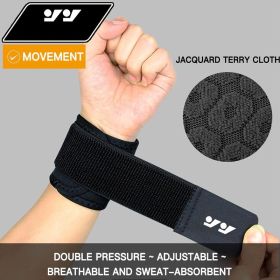 1pc Fitness Training Wrist Strap; Anti Sprain Protectors; Badminton; Volleyball; Basketball; Fitness Wristbands For Men And Women; Fitness Protec (Color: Red, size: 10*10*4cm (1pcs))